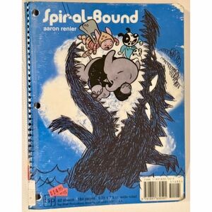 Spiral-Bound Top Secret Summer Aaron Renier Graphic Novel Top Shelf Comic Book
